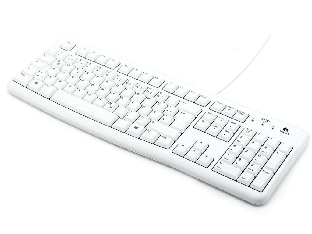 Version 1.0.0 Клавіатура Logitech K120 White - Зображення 1